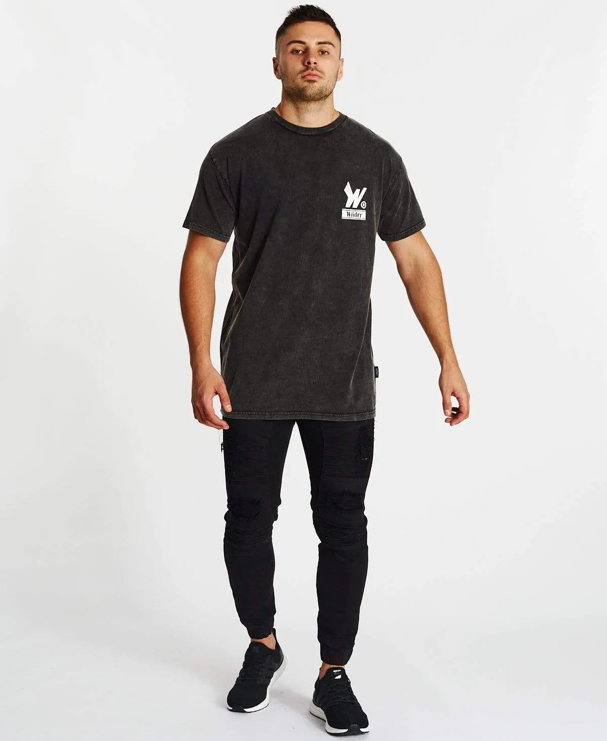 Aero Custom Fit T-Shirt Washed Black sold by Neverland product image thumbnail 4