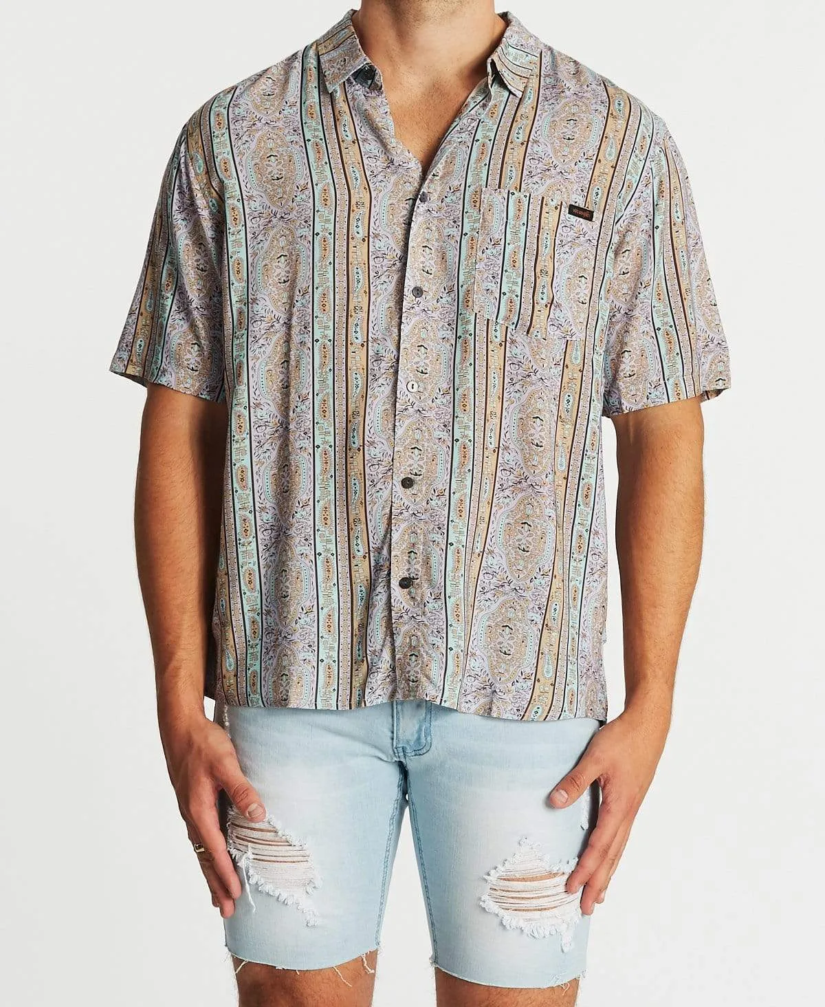 Garageland Shirt Other Voices Multi Colour sold by Neverland