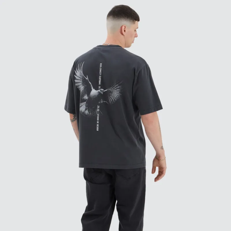 Wissle Oversized Tee Pigment Black sold by Neverland