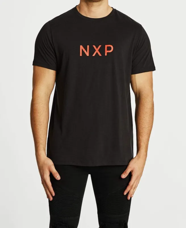 Young Blood Standard Scoop Back T-Shirt Jet Black sold by Neverland