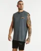 Aware Relaxed Muscle Tee Pigment Charcoal sold by Neverland