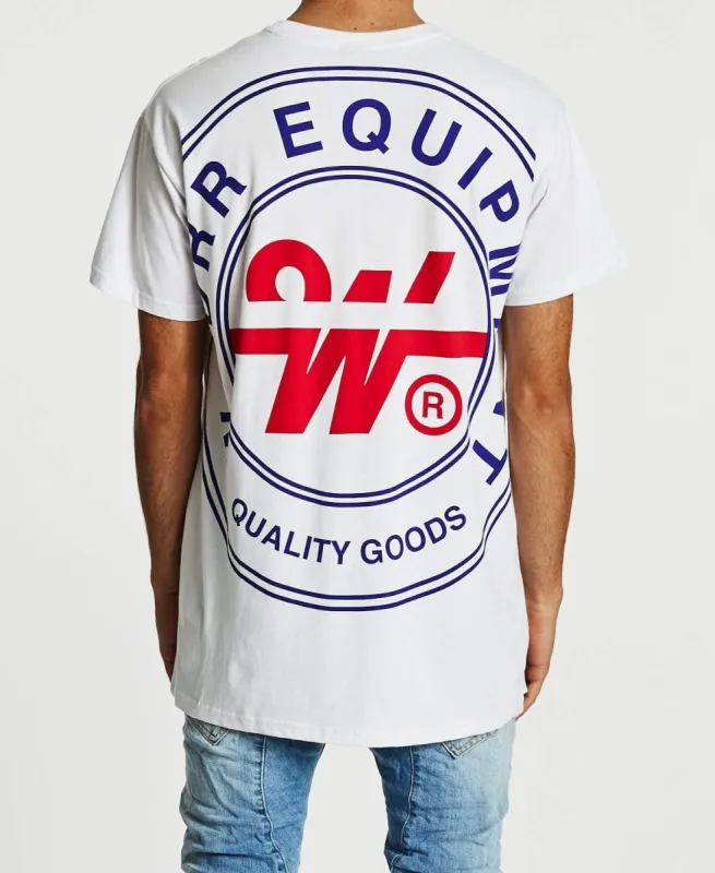 Clutch Custom Fit T-Shirt White sold by Neverland