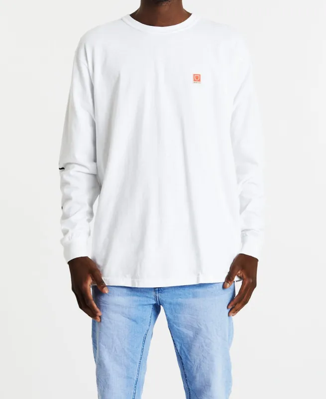Beta II Longsleeve T-Shirt White Garment Dye sold by Neverland