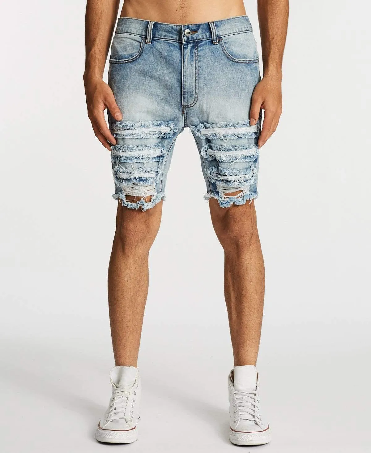 Blade Runner Shorts Destroyed Indigo sold by Neverland product image thumbnail 3