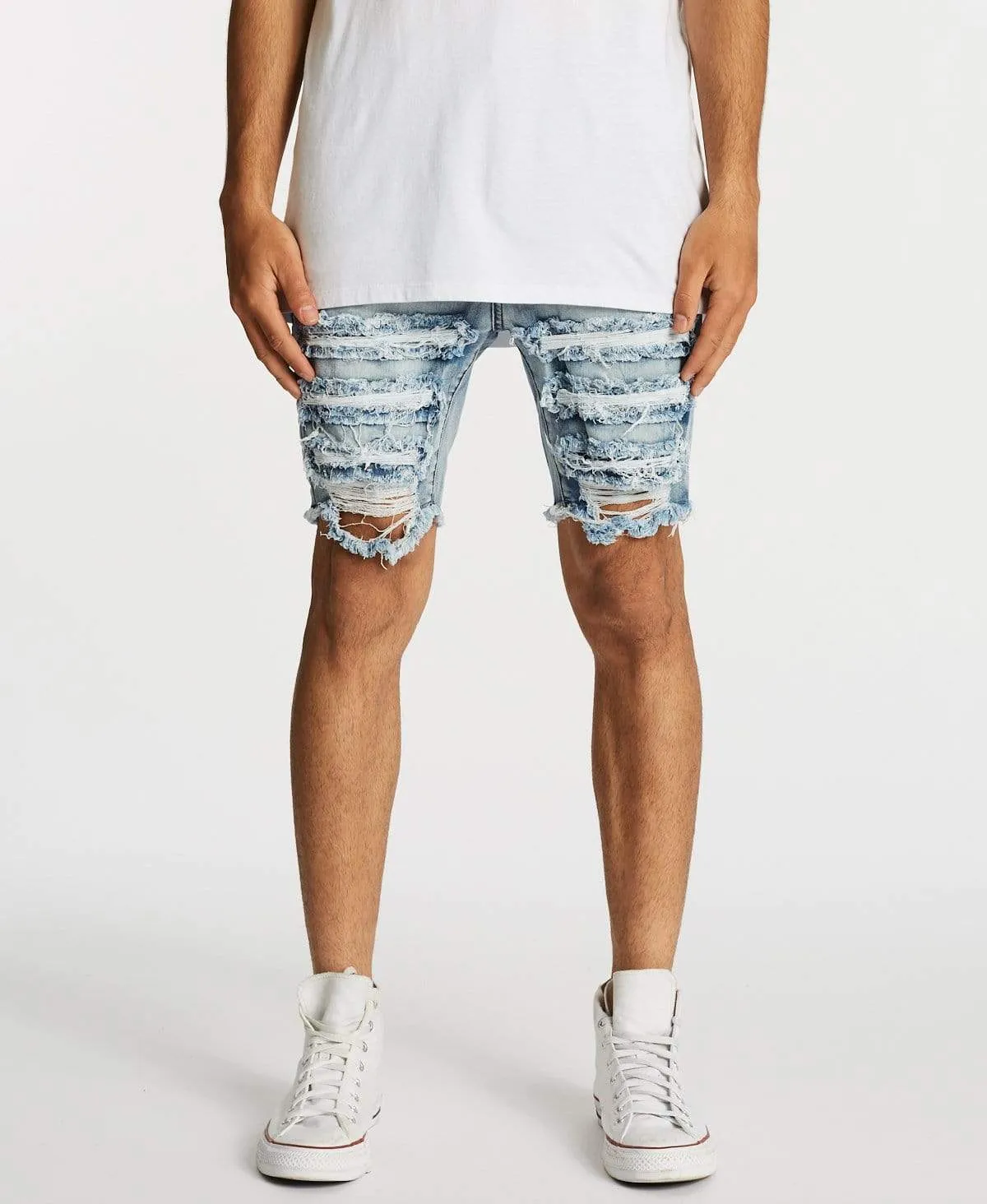 Blade Runner Shorts Destroyed Indigo sold by Neverland product image thumbnail 4