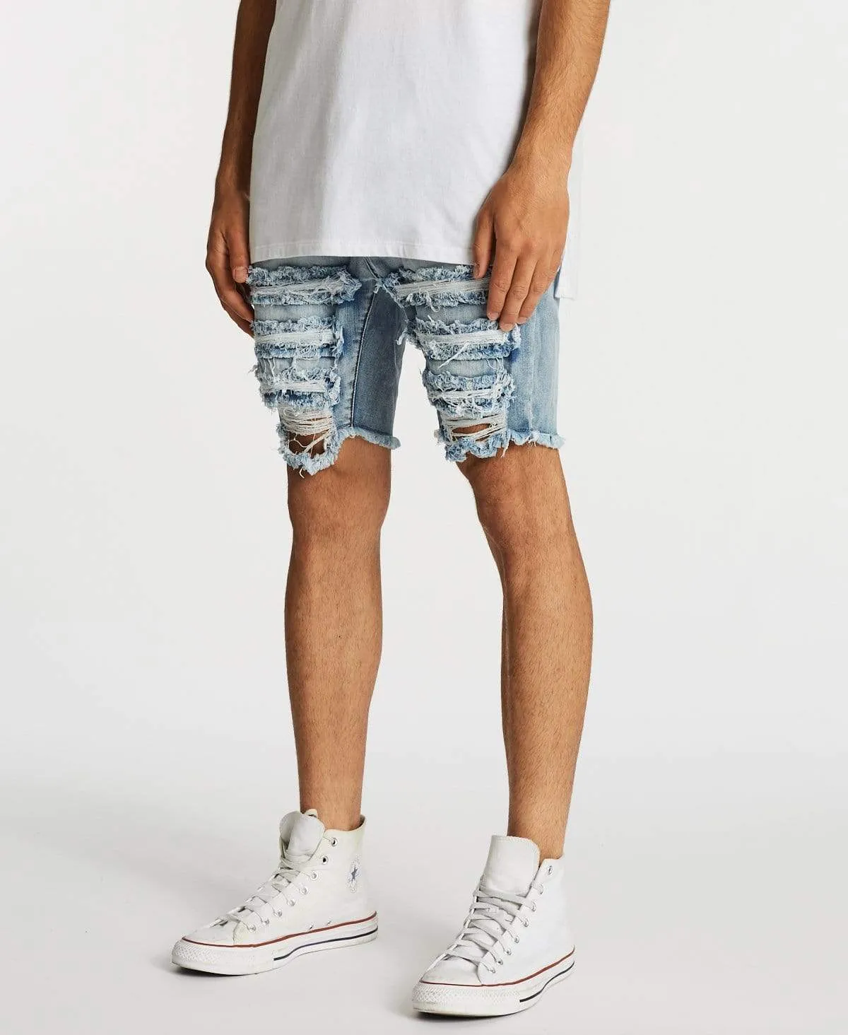 Blade Runner Shorts Destroyed Indigo sold by Neverland product image thumbnail 5