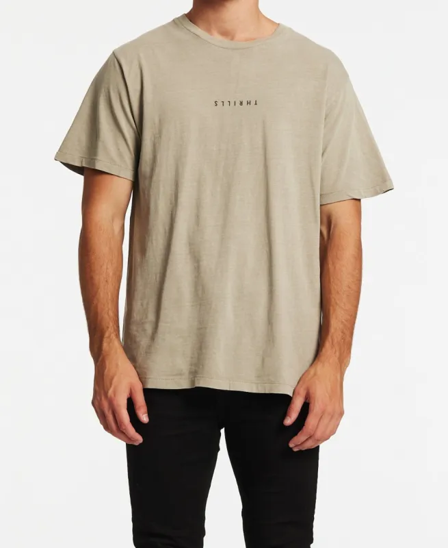 Minimal Thrills Merch Fit T-Shirt Gravel sold by Neverland