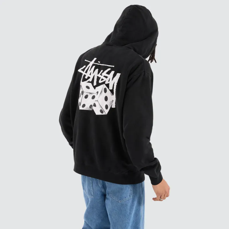 Pair Of Dice Hood Black sold by Neverland