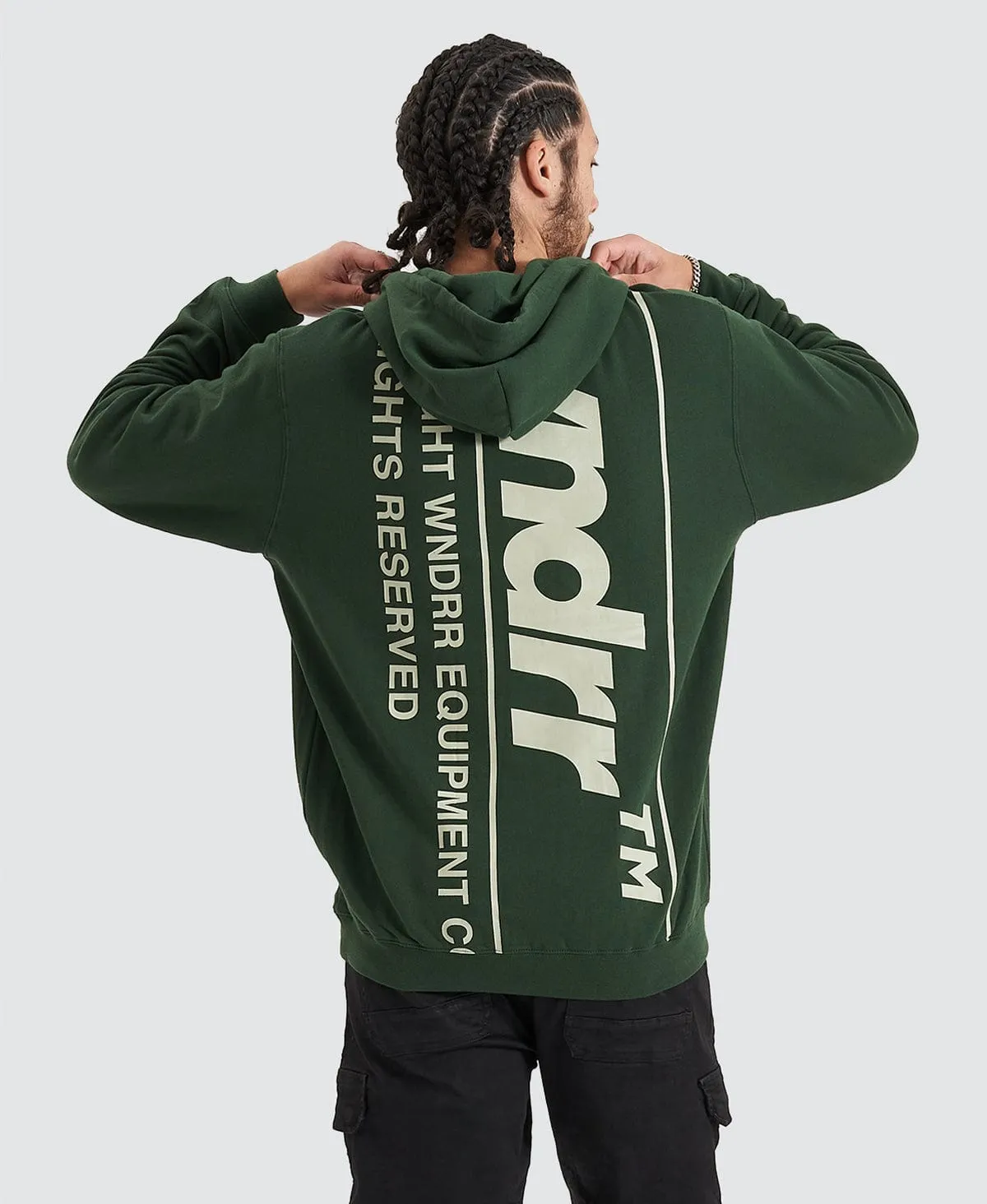 Output Hoodie Forest Green sold by Neverland product image thumbnail 2
