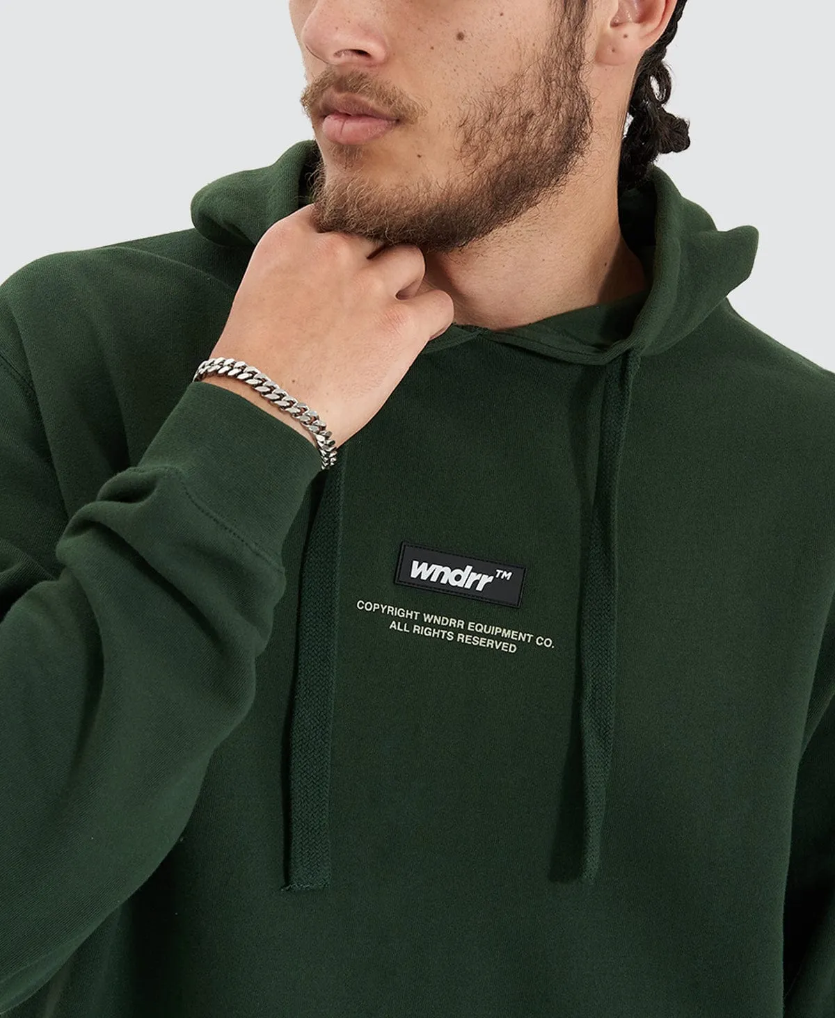 Output Hoodie Forest Green sold by Neverland product image thumbnail 3