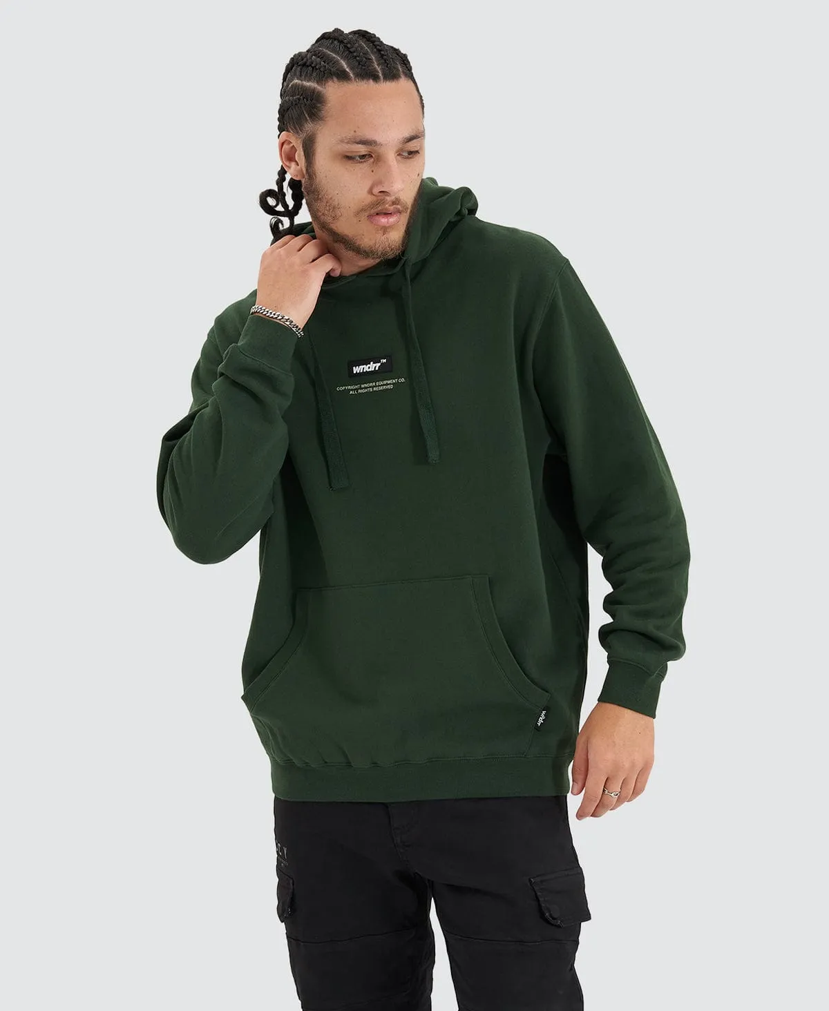 Output Hoodie Forest Green sold by Neverland