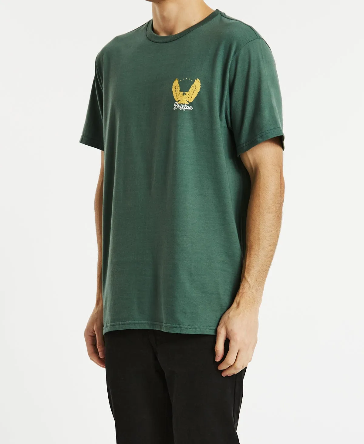 Talon Short Sleeve T-Shirt Dark Forest/Gold sold by Neverland product image thumbnail 4