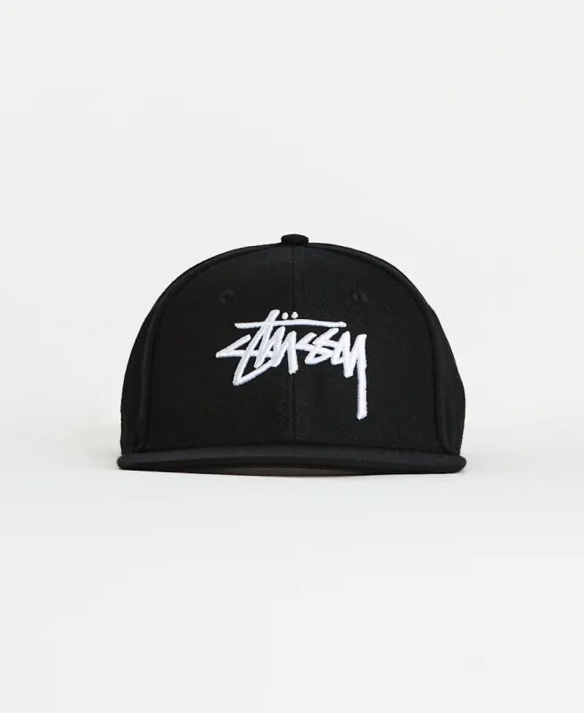 Stock Snapback Cap Black sold by Neverland