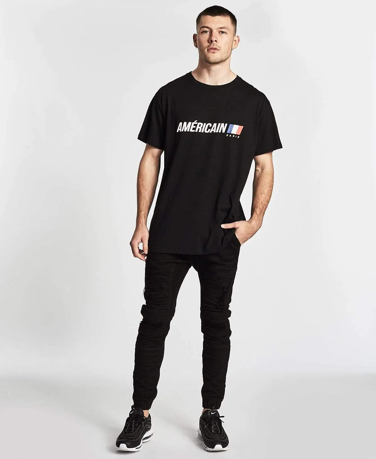 La Norme Box Fit T-Shirt Jet Black sold by Neverland product image thumbnail 4