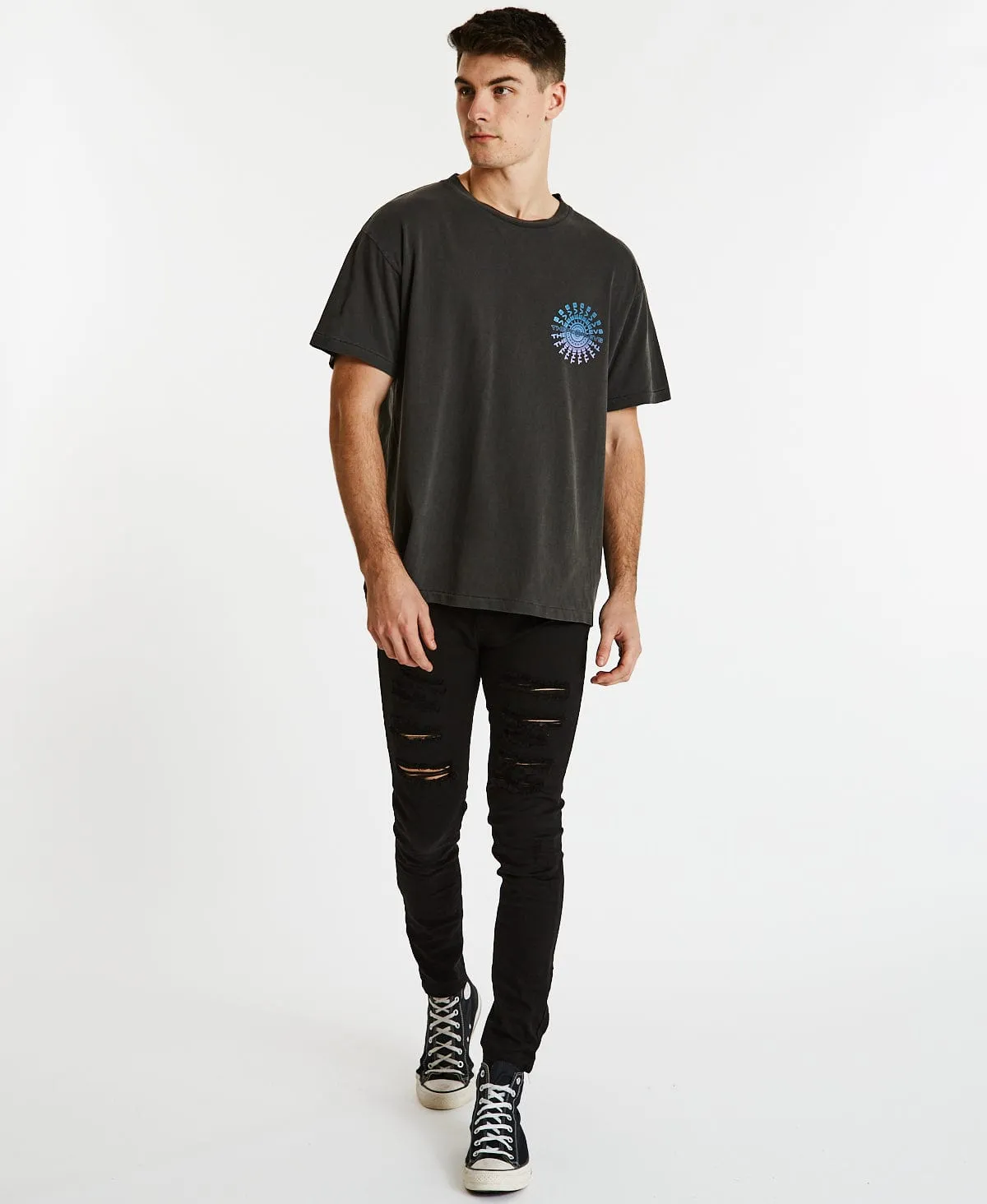 Cercle Vintage T-Shirt Vintage Black sold by Neverland product image thumbnail 4