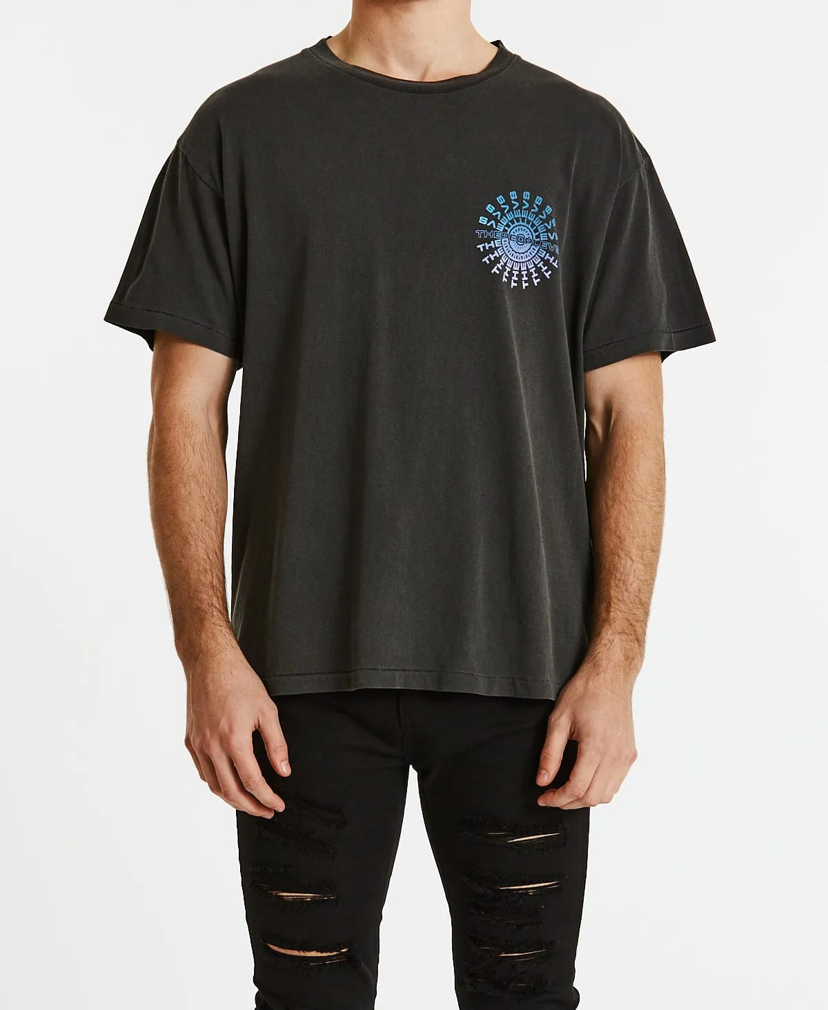 Cercle Vintage T-Shirt Vintage Black sold by Neverland product image thumbnail 2