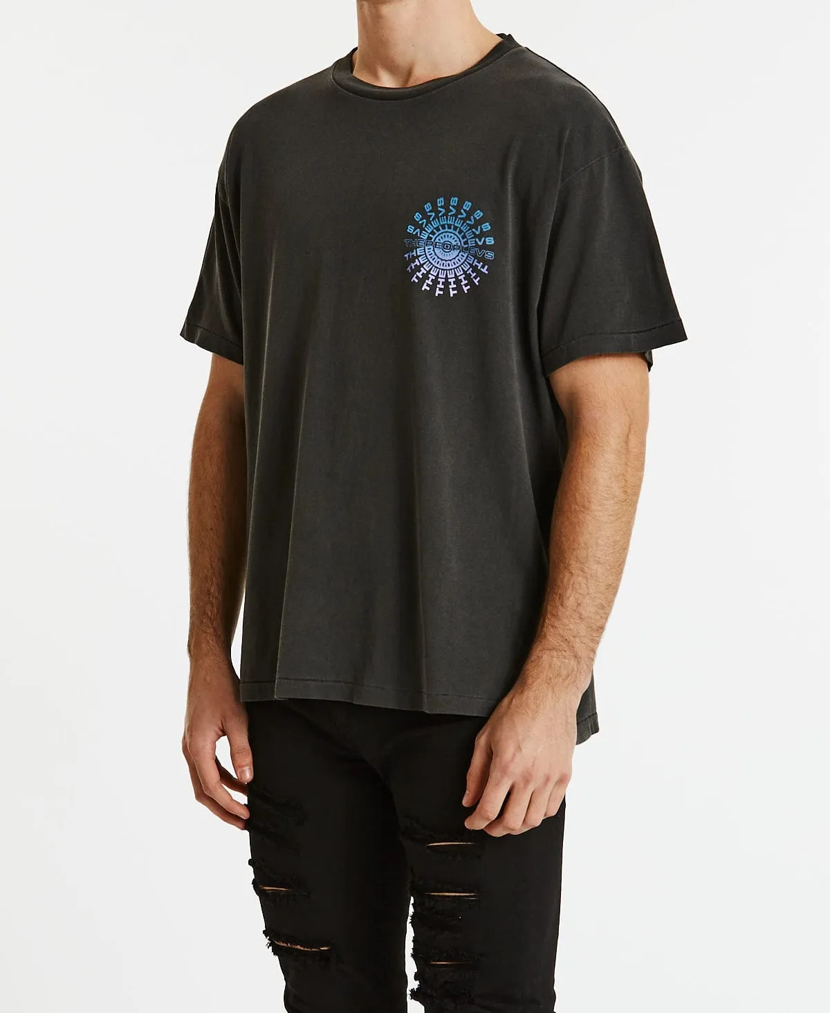 Cercle Vintage T-Shirt Vintage Black sold by Neverland product image thumbnail 3