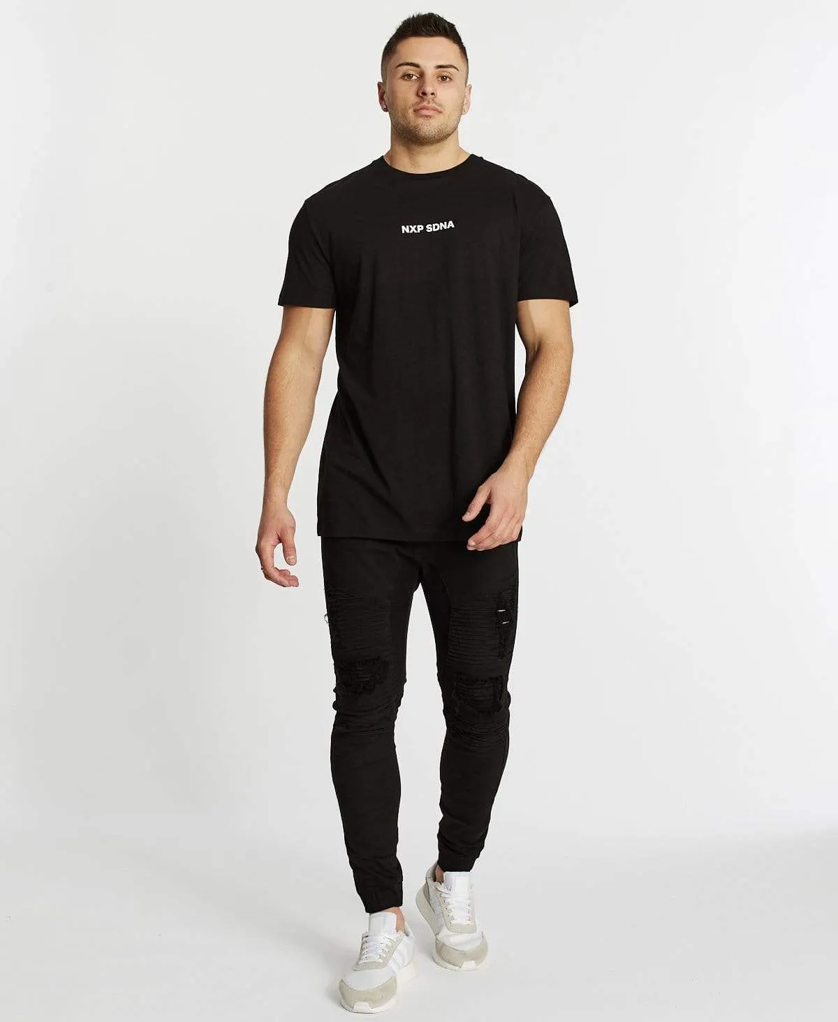 Shock To The System Relaxed T-Shirt Jet Black sold by Neverland product image thumbnail 4