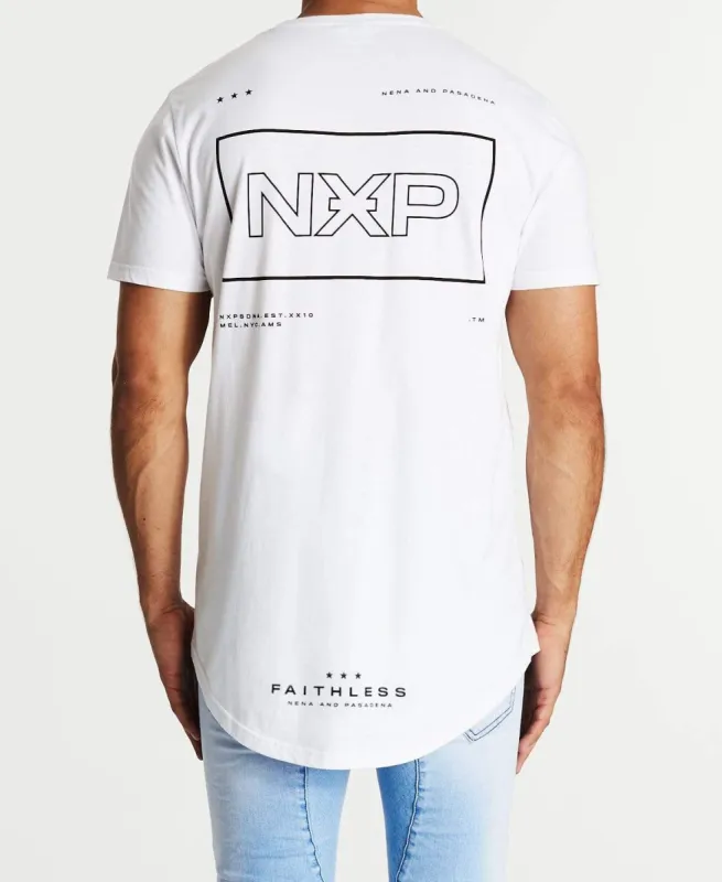 Faithless Cape Back T-Shirt White sold by Neverland