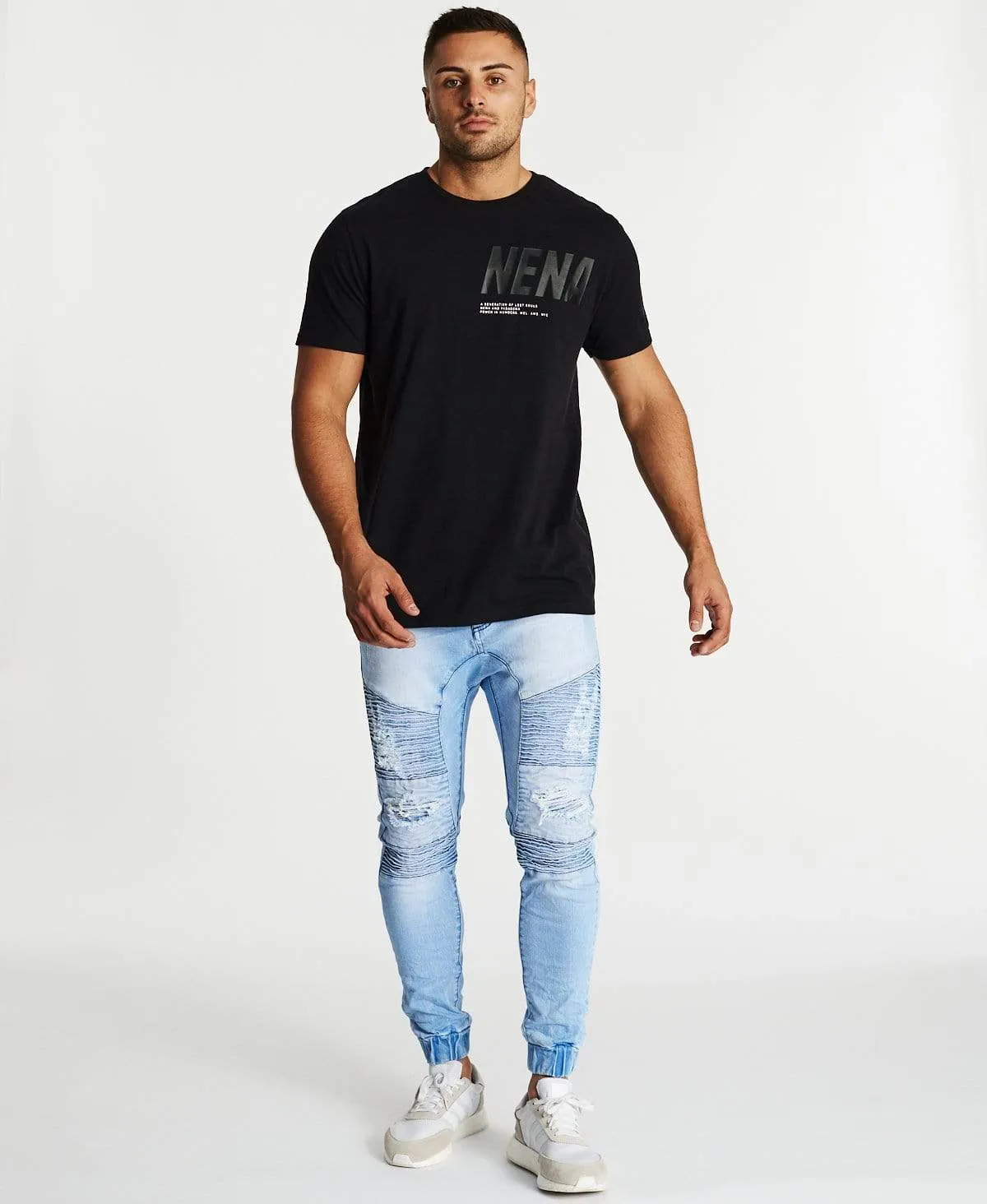 Power Cape Back T-Shirt Jet Black sold by Neverland product image thumbnail 4