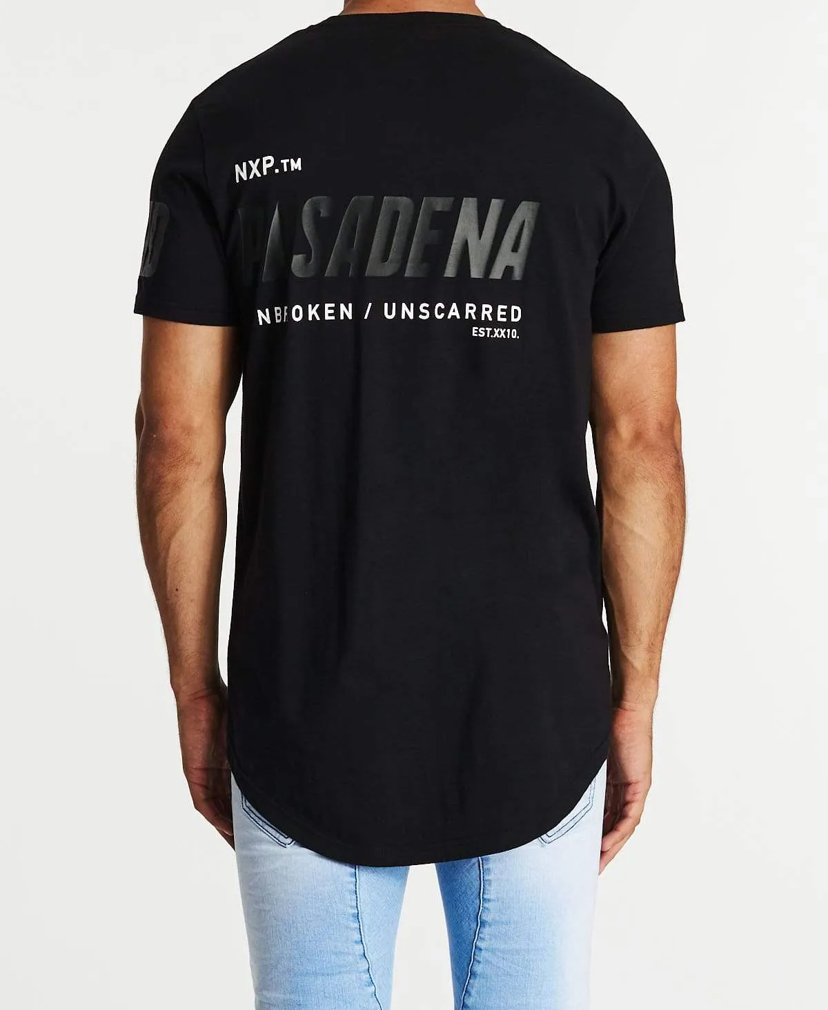 Power Cape Back T-Shirt Jet Black sold by Neverland