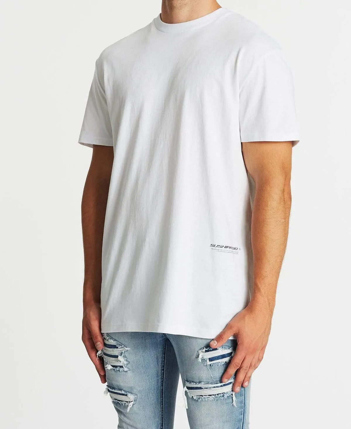 Outlaws Relaxed T-Shirt White sold by Neverland product image thumbnail 3