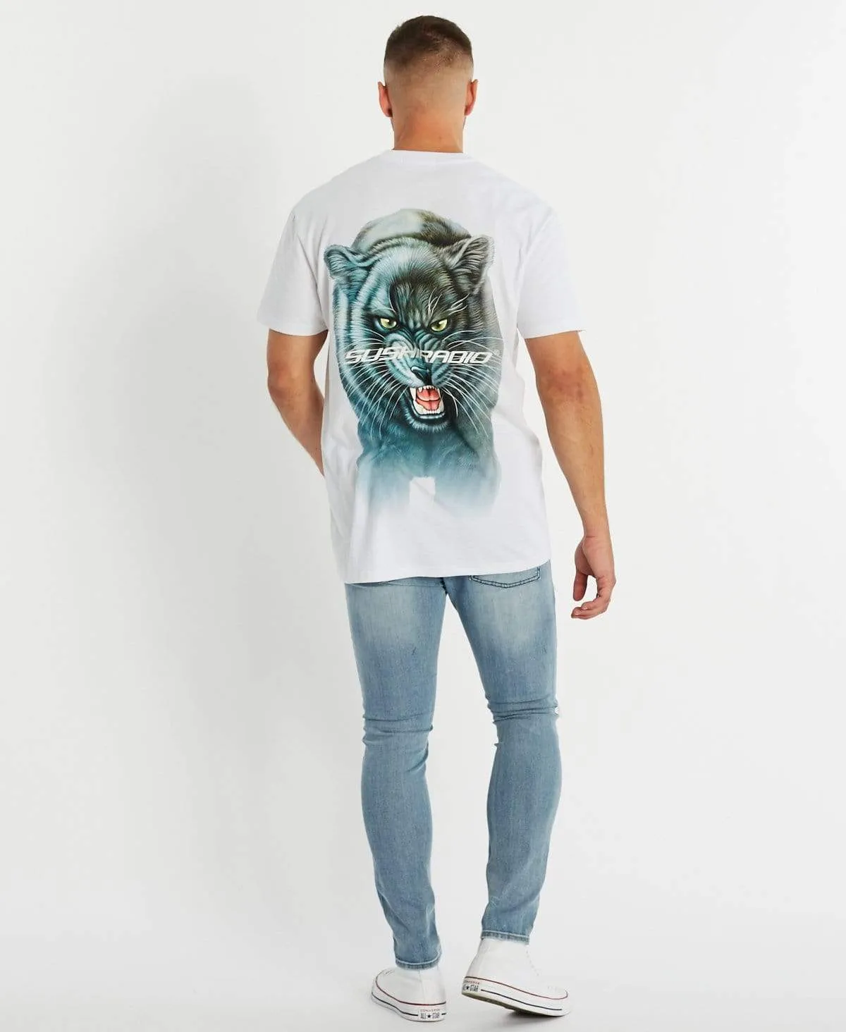 Outlaws Relaxed T-Shirt White sold by Neverland product image thumbnail 4