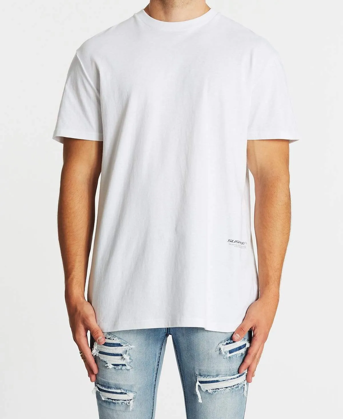 Outlaws Relaxed T-Shirt White sold by Neverland product image thumbnail 2
