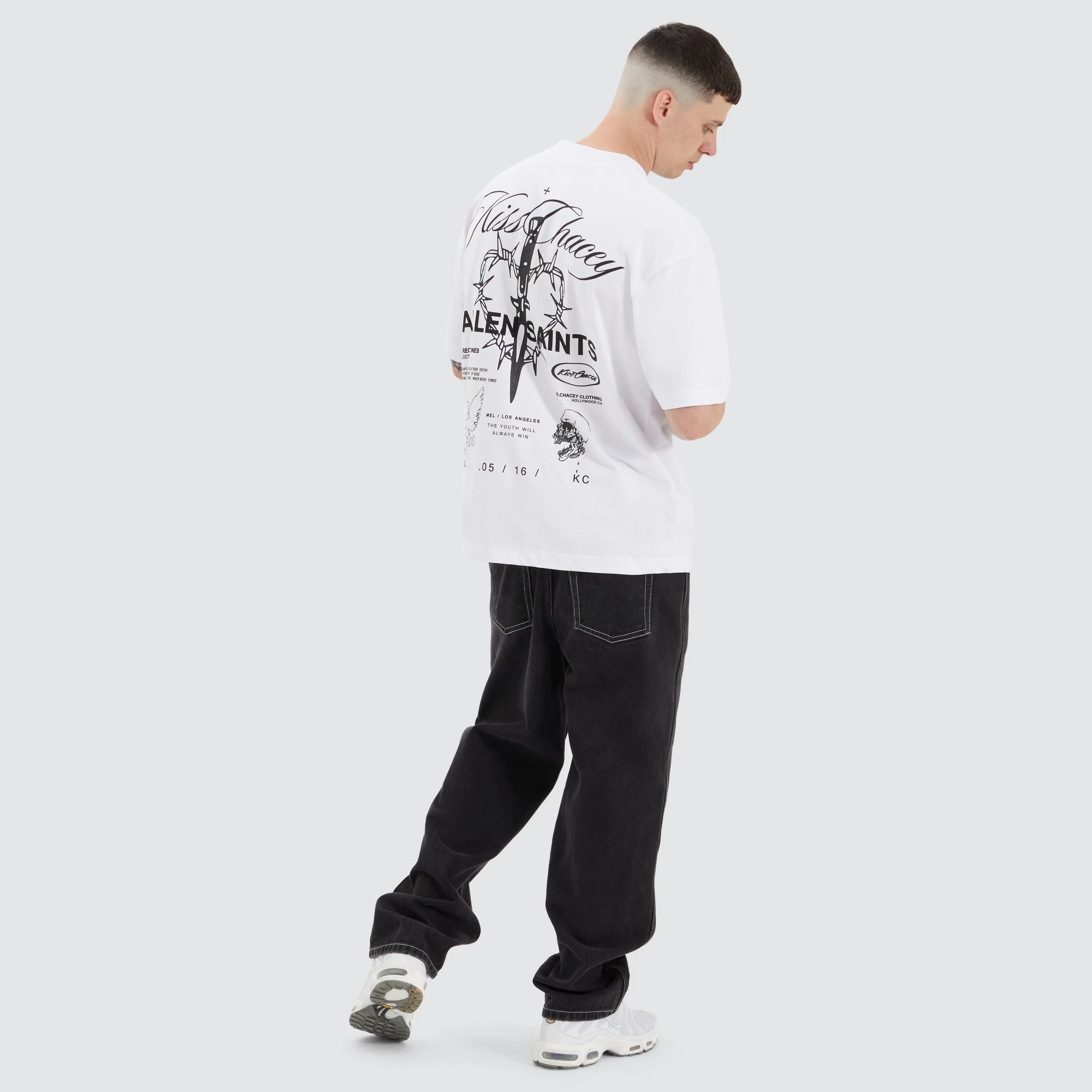 Volta Street Tee Optical White sold by Neverland product image thumbnail 5
