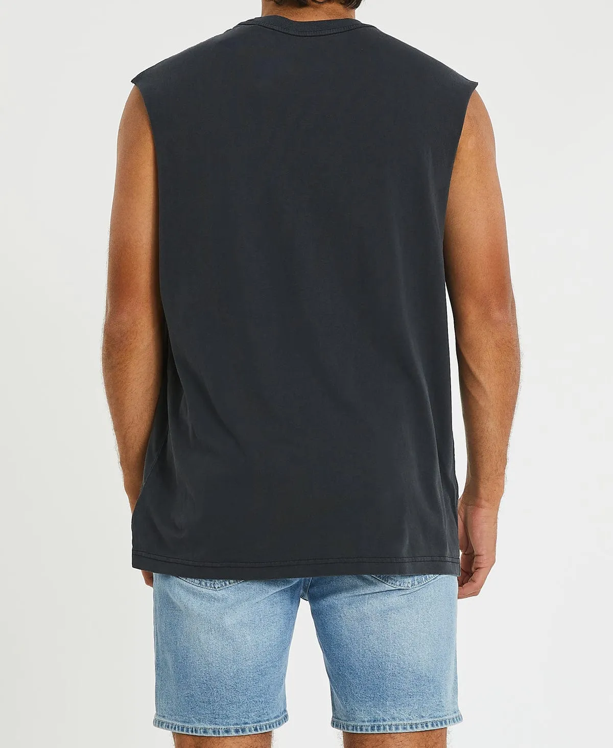 Drop The Hammer Muscle Tee Black sold by Neverland product image thumbnail 2