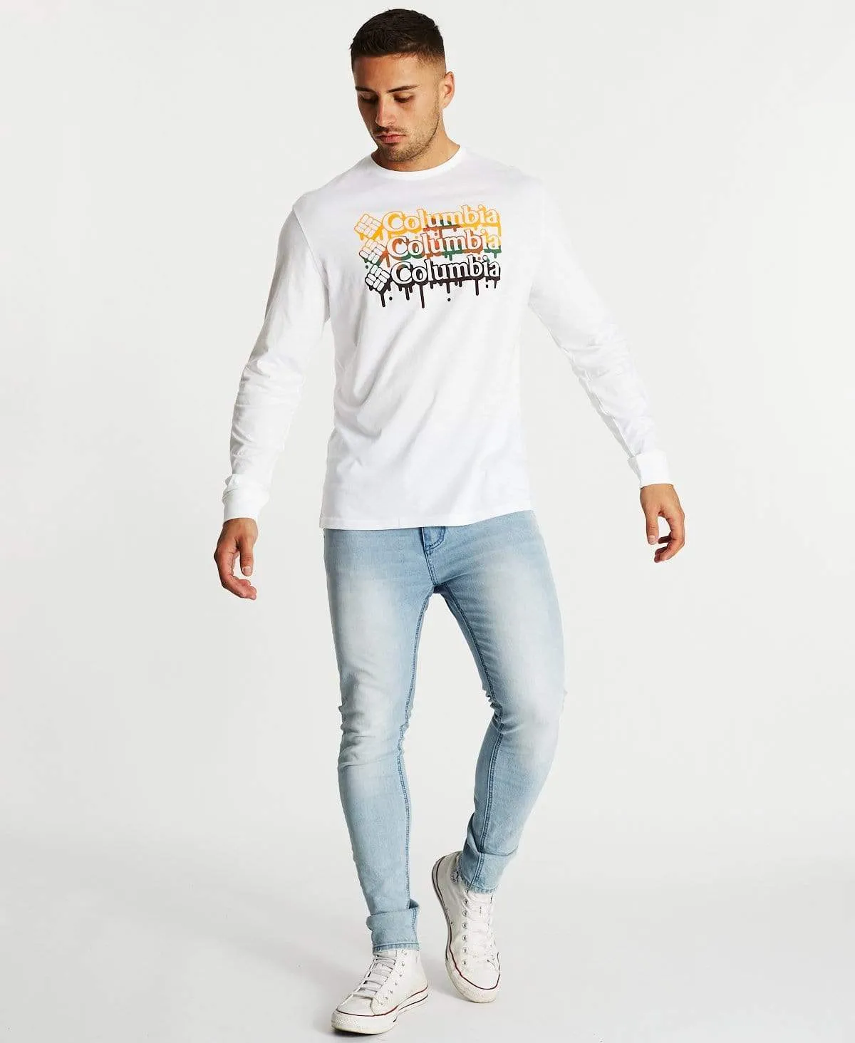 Outerbounds Long Sleeve Graphic T-Shirt White sold by Neverland product image thumbnail 4