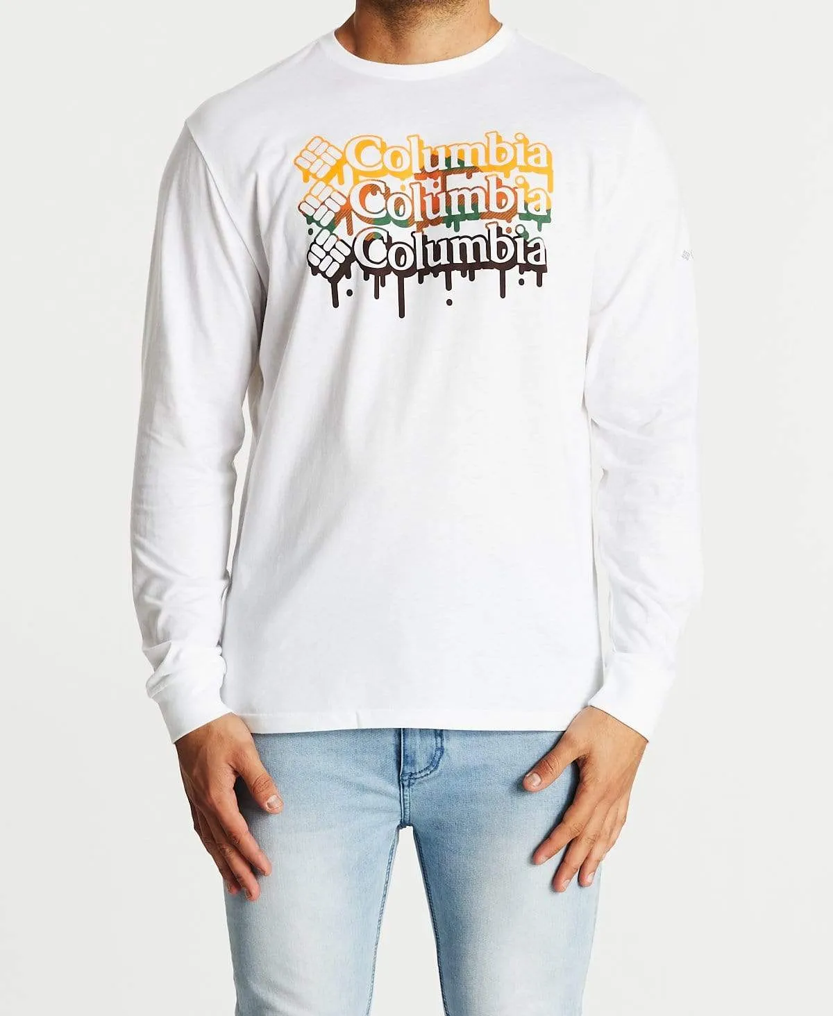 Outerbounds Long Sleeve Graphic T-Shirt White sold by Neverland