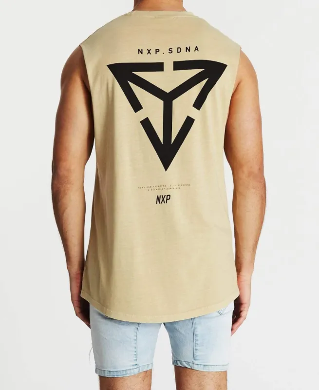 Equal Scoop Back Muscle Tee Pigment Mojave sold by Neverland