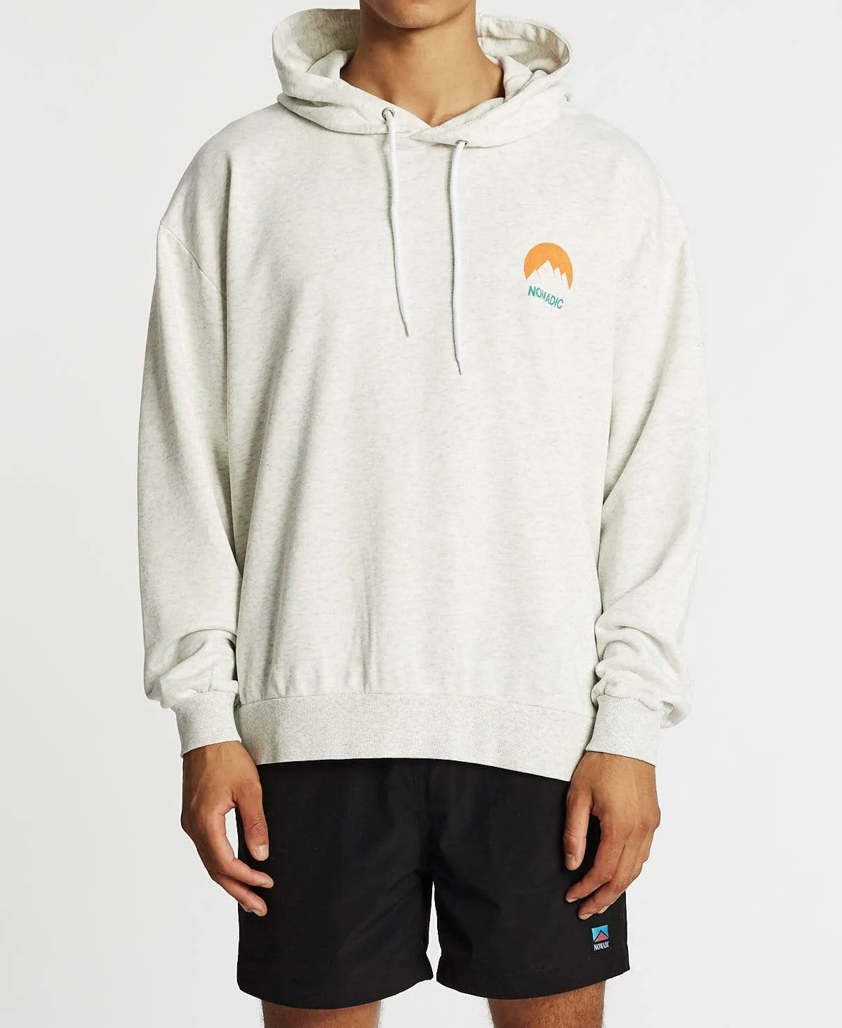 Monterey Basic Hoodie Snow Marle sold by Neverland product image thumbnail 2