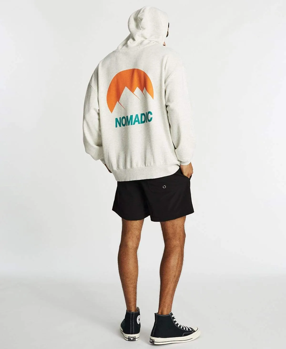 Monterey Basic Hoodie Snow Marle sold by Neverland product image thumbnail 4