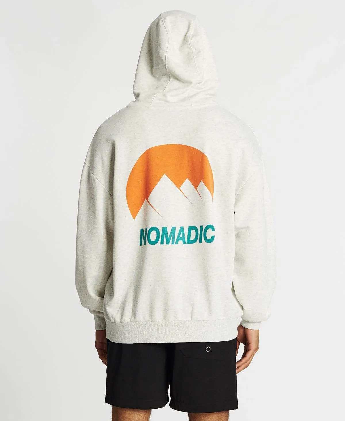 Monterey Basic Hoodie Snow Marle sold by Neverland product image thumbnail 5