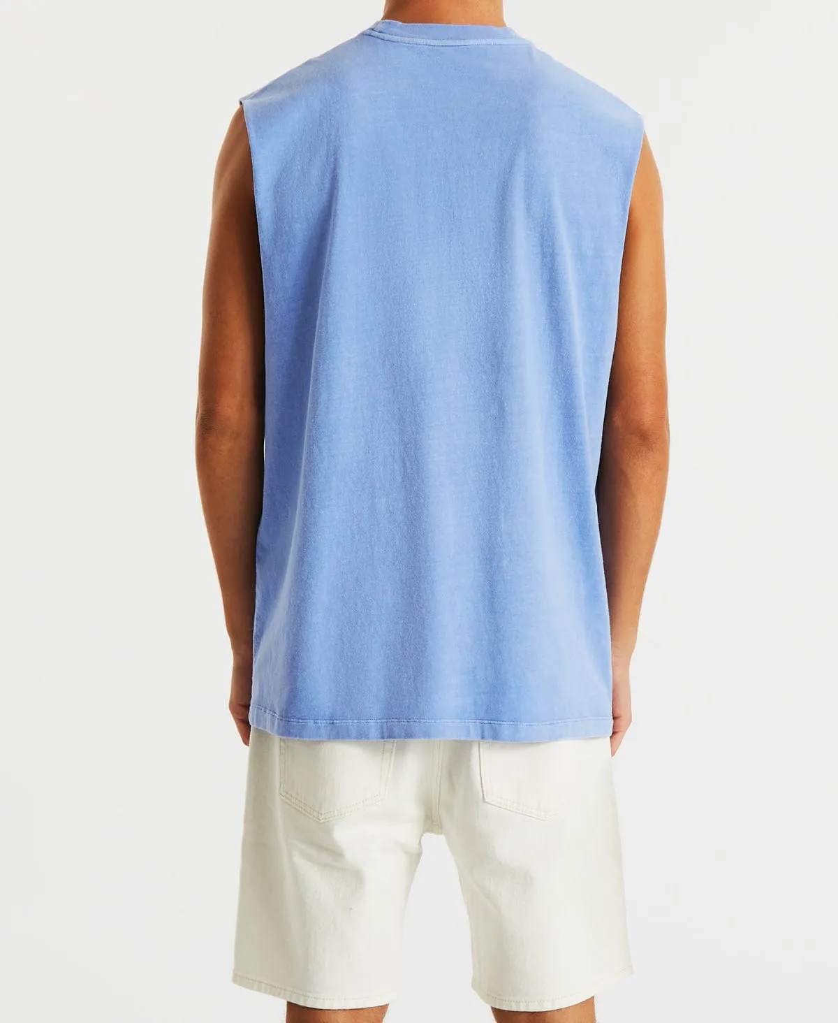 Rise Relaxed Muscle Tee Pigment Lilac sold by Neverland product image thumbnail 5