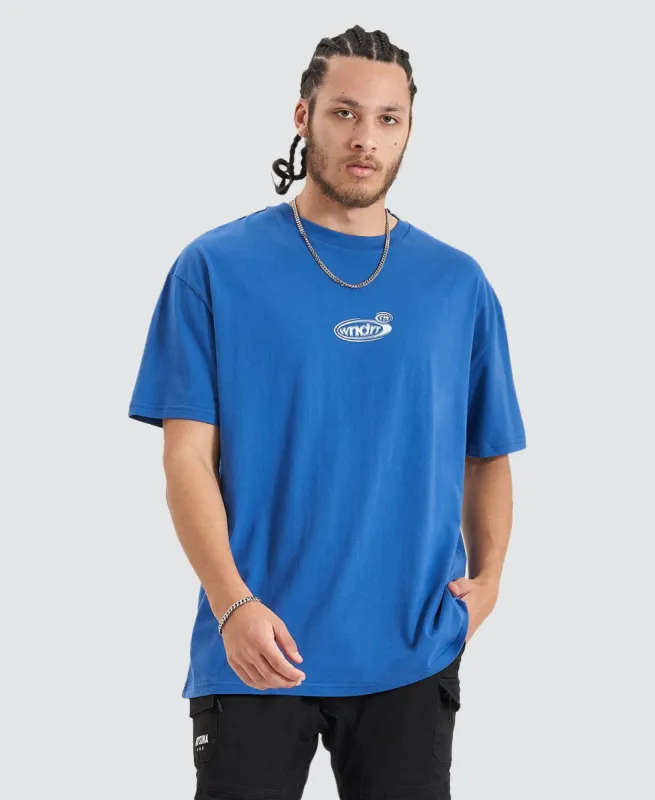 Redux Box Fit T-Shirt Cobalt Blue sold by Neverland