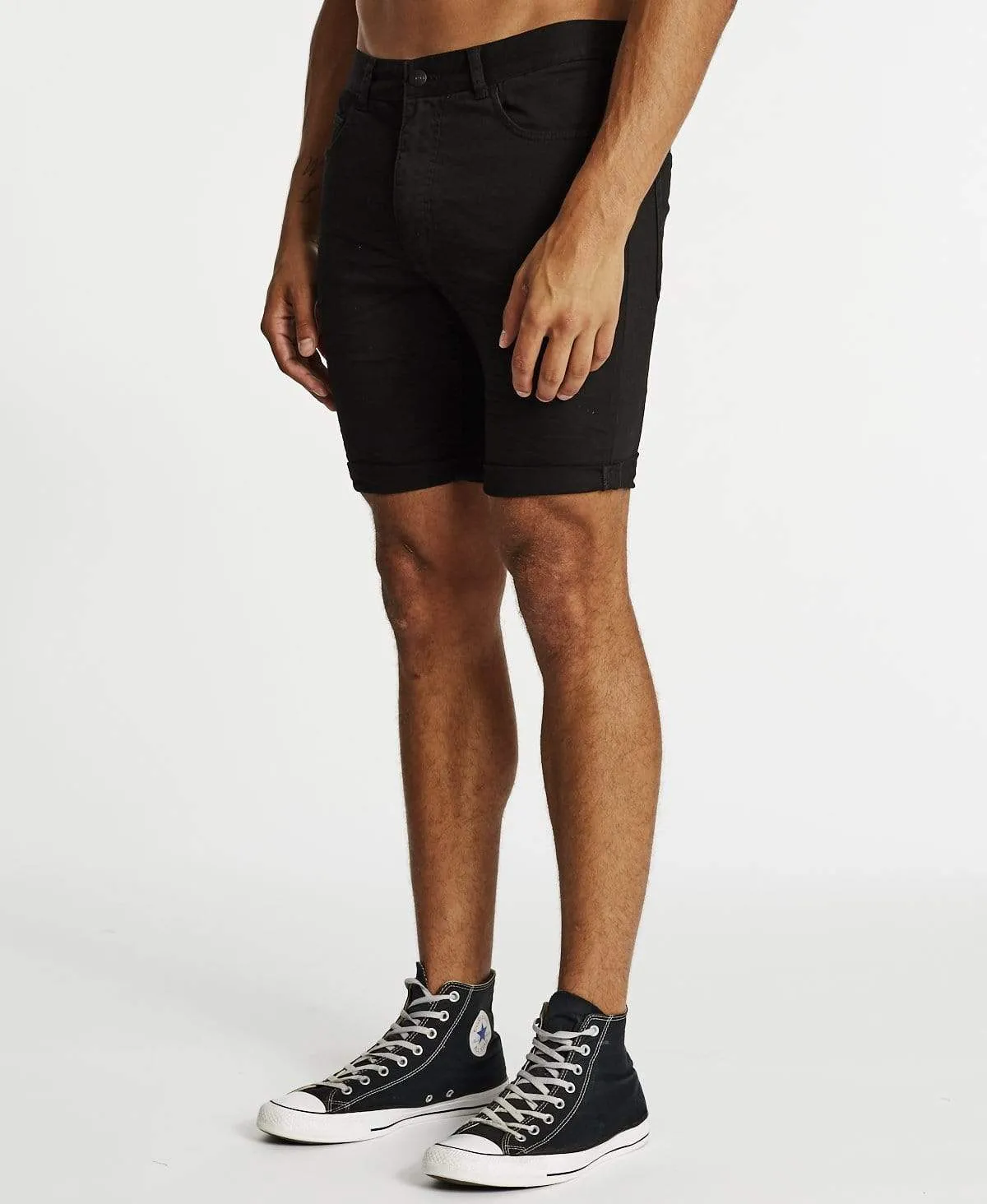 KS3 Denim Short Jet Black sold by Neverland product image thumbnail 2