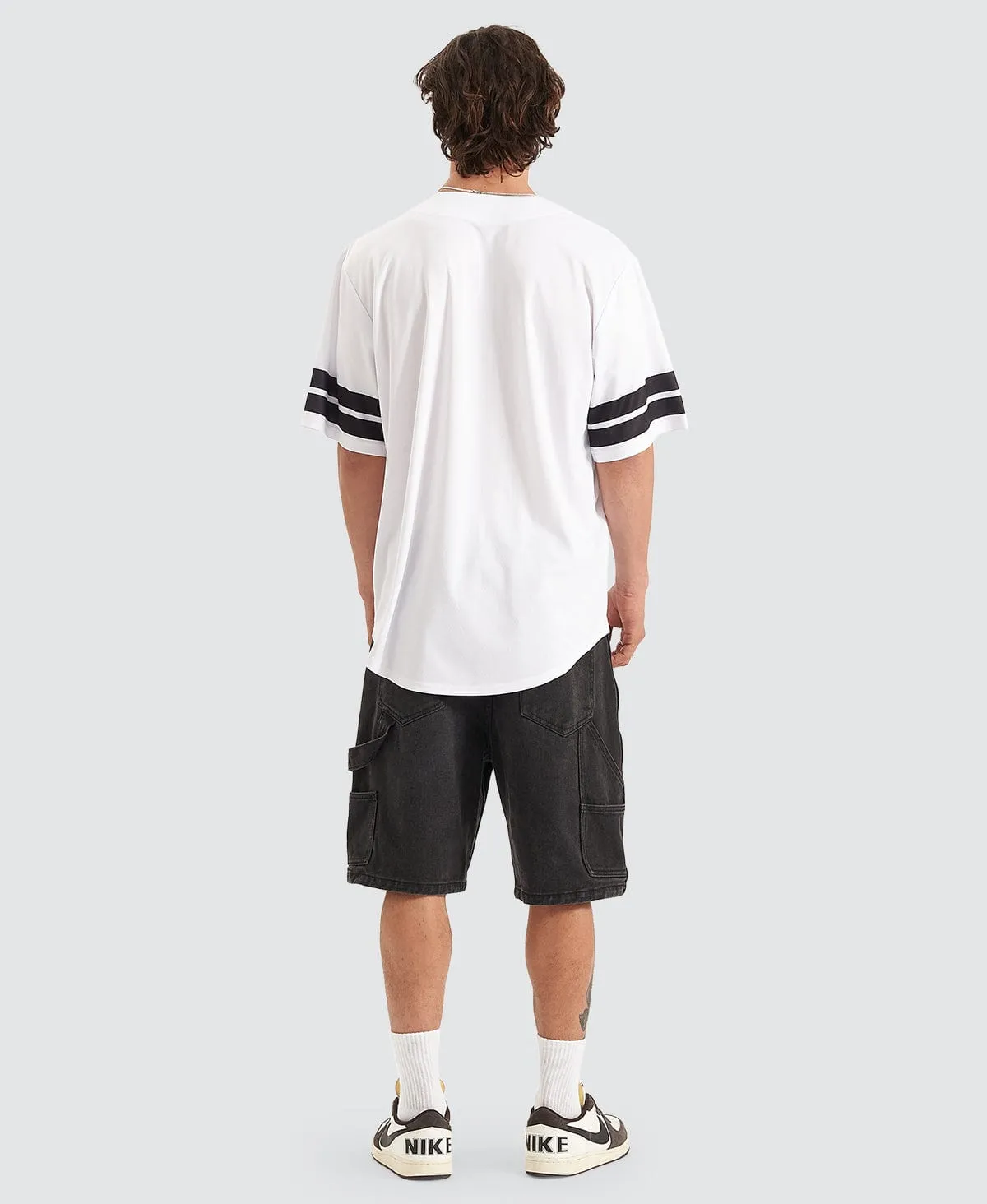 Offside Baseball Shirt White sold by Neverland product image thumbnail 5