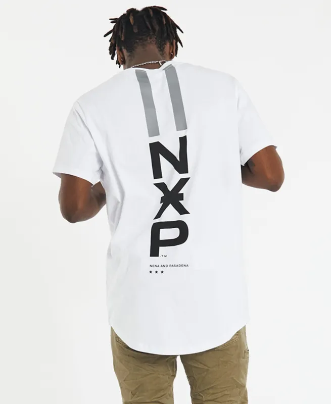 Division Cape Back T-Shirt White sold by Neverland