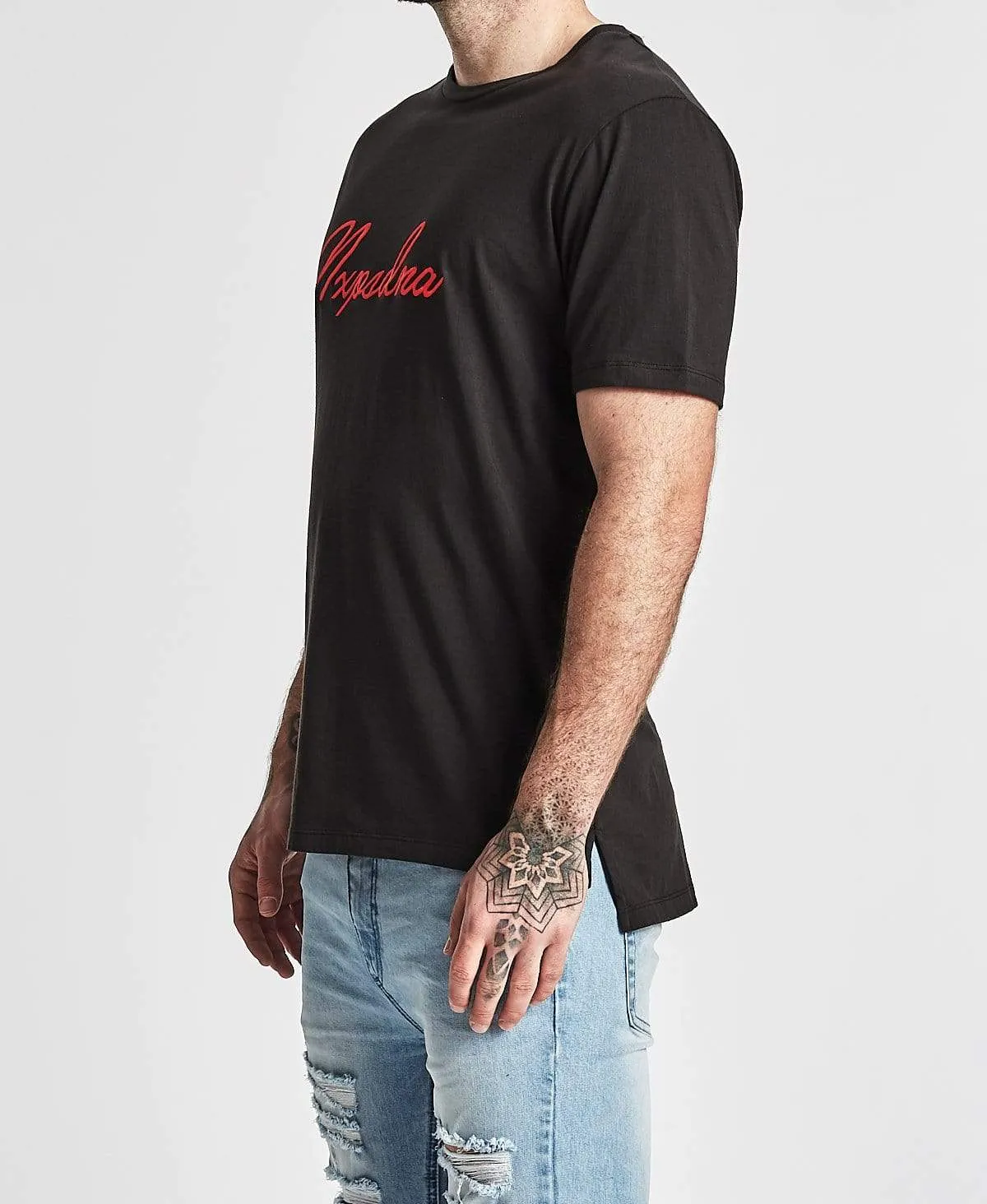 Nobody Hybrid Fit T-Shirt Jet Black sold by Neverland product image thumbnail 3