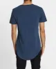 True Dual Curved Tee Pigment Petrol Blue sold by Neverland