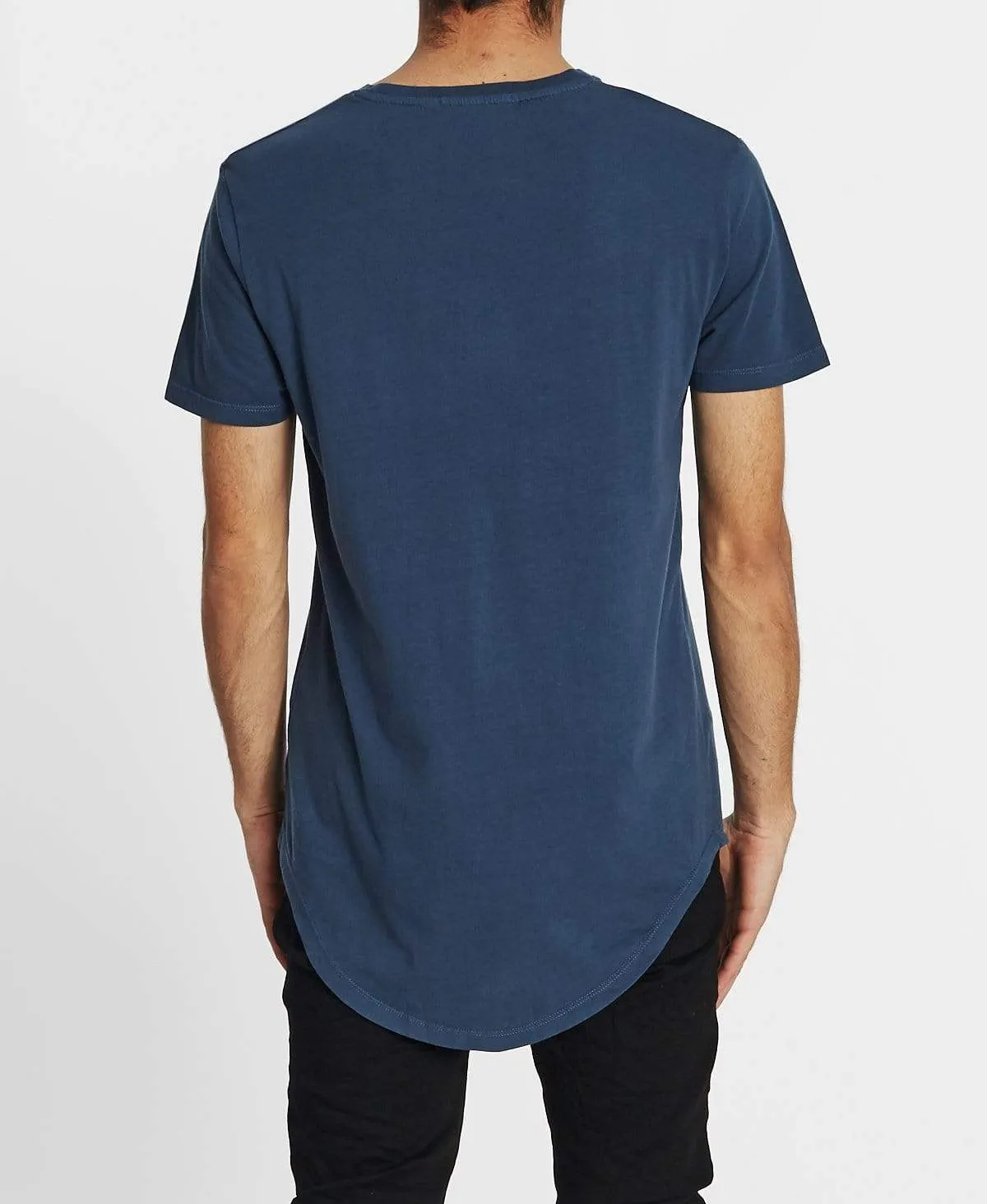 True Dual Curved Tee Pigment Petrol Blue sold by Neverland product image thumbnail 2