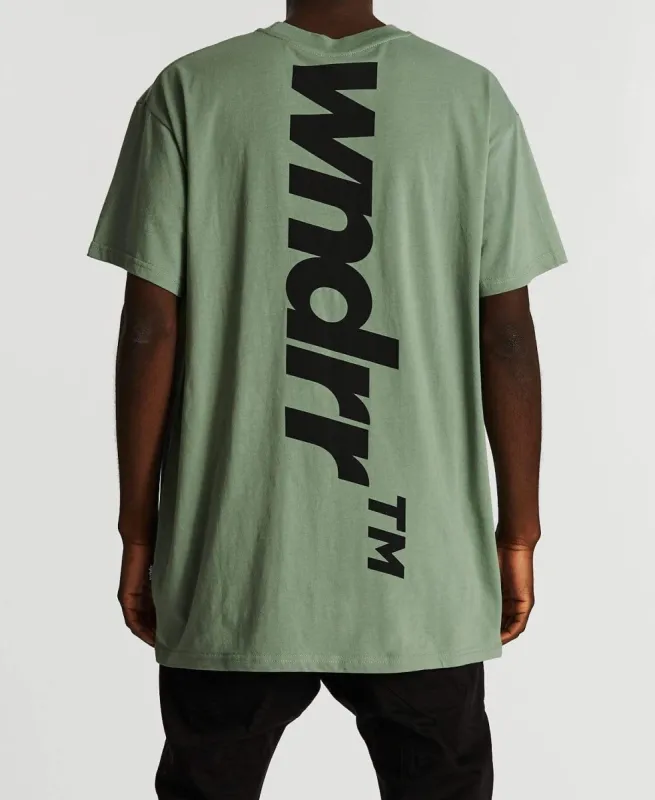 Backlash Custom Fit T-Shirt Olive sold by Neverland