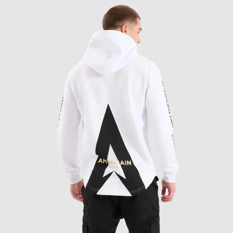 Echo Sphere Dual Curved Hoodie Optical White sold by Neverland