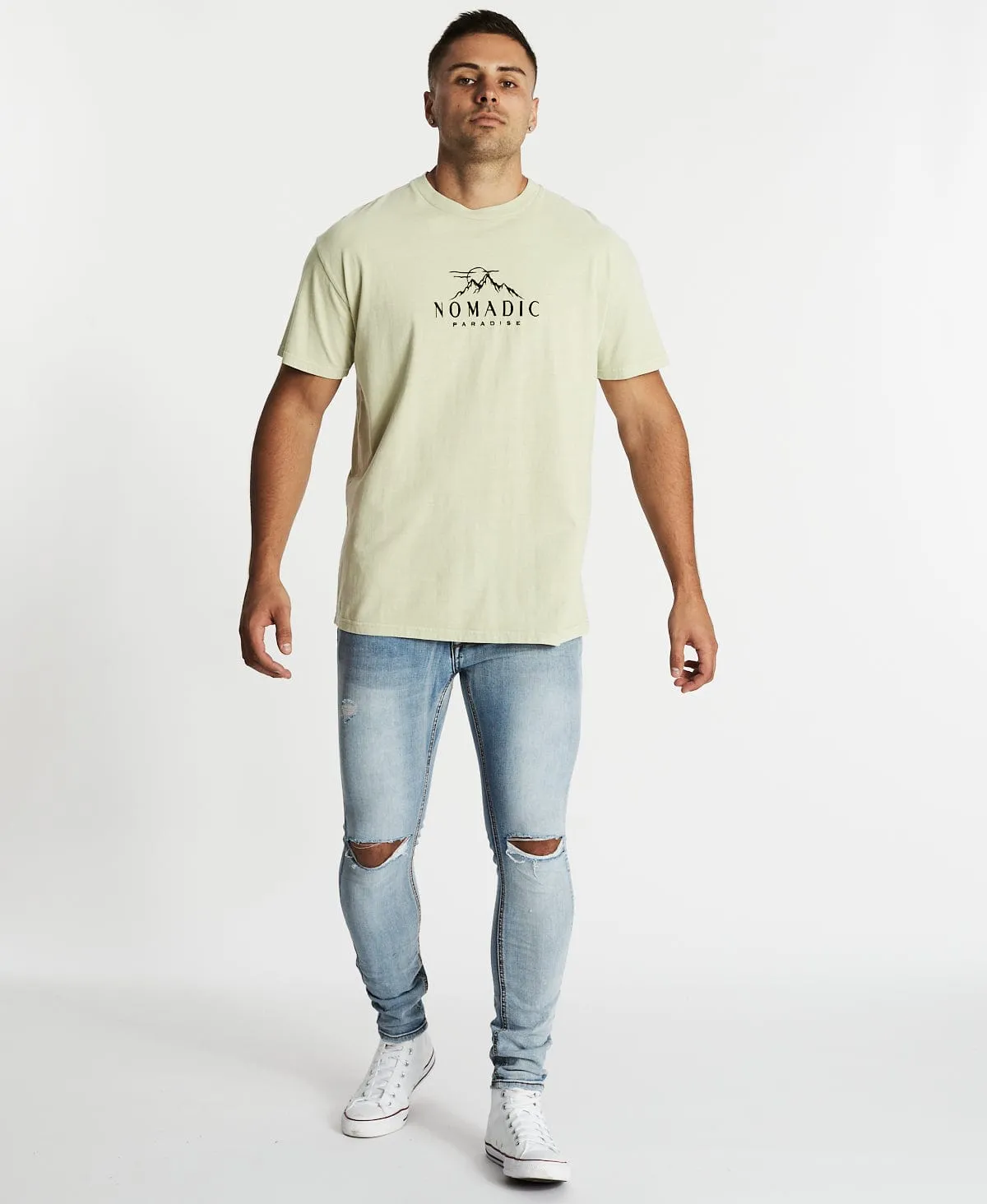 Glare Relaxed Fit T-Shirt Pigment Fog sold by Neverland product image thumbnail 4