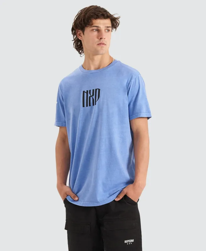 High Roller Cape Back T-Shirt Pigment Blue sold by Neverland
