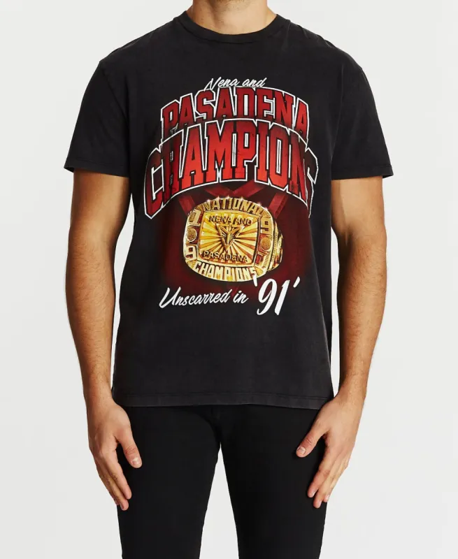 Champions Relaxed T-Shirt Mineral Black sold by Neverland