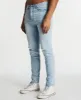 K2 Skinny Jeans Destroyed Defiance Blue sold by Neverland